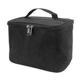 Maxbell Seasoning Bottle Storage Bag Accessories Bag Spice Bag for Hiking Travel BBQ Black