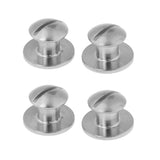 Maxbell 4 Pieces Stainless Steel Book Screw for Tech Scuba Diving Dive Backplate Pad