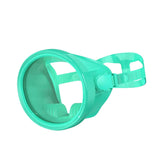 Maxbell Snorkel Diving Mask No Fogging Comfortable Portable Oval Glass Scuba Goggles fluorescent green