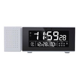 Maxbell Maxbell Bedside Alarm Clock Radio with Night Light Alarm Snooze Dimmer USB for Home White