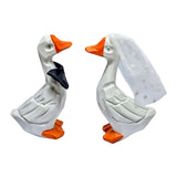 Maxbell Wedding Cake Topper Funny Animal Figures for Anniversary Bridal Shower Decor