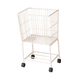 Maxbell Rolling Laundry Cart with Wheels Organizer for Laundry Room Bedroom Bathroom