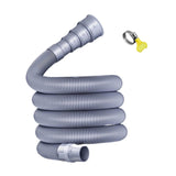 Maxbell Waste Water Pipe Kit Easily Install Foldable Professional with Clamp 4 m