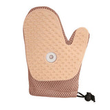 Maxbell Pet Grooming Glove with Spray Comb Efficient Right Hand Detangling Pin Brush Yellow