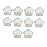 Maxbell Crafts Cartoon Stars Dollhouse Decor Fairy Garden Party Favors Glow at Night Blue