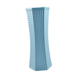 Maxbell Flower Vase Minimalist Easy to Use Ideal Gift Modern Simple Desktop Ornament Blue