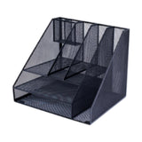 Maxbell Desktop File Organizer Hollow Document Magazine Rack for Home Office Desktop Style B