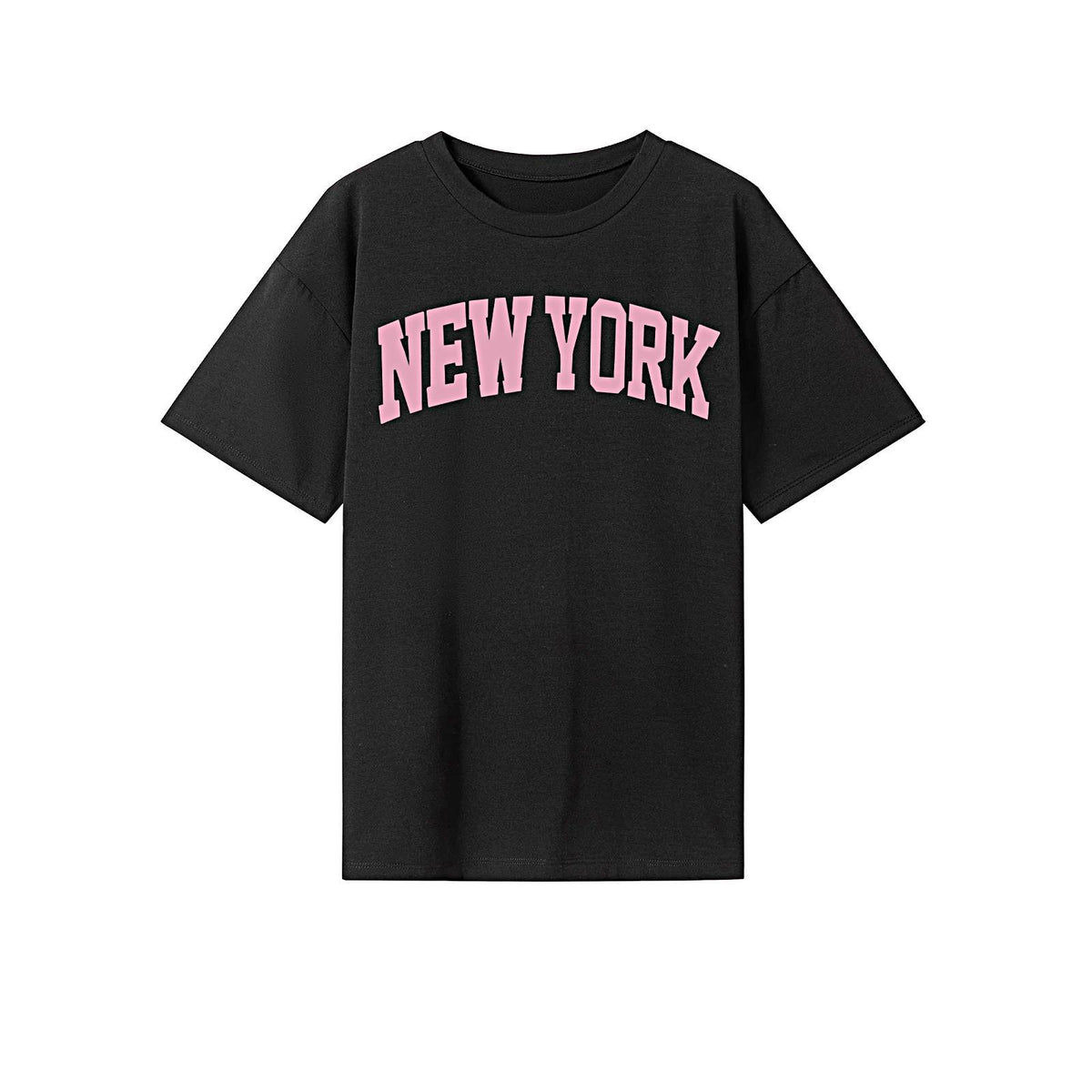 Maxbell Maxbell Women's T Shirt Summer Soft Basic Tee Shirt for Backpacking Office Traveling L Black