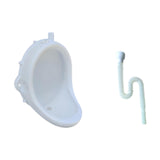 Maxbell Wall Mount Boys Potty Urinals Easy Installation Simple Kids Waterless Urinal With 75cm Tube