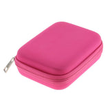 Maxbell Maxbell Essential Oil Bag Carrying Storage Case Contain 10 Pieces 10ml Vial Rose Red