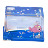 Maxbell Acrylic Fluid Liquid Decor Fluid Liquid Toy for Office Living Room Bookshelf Whale