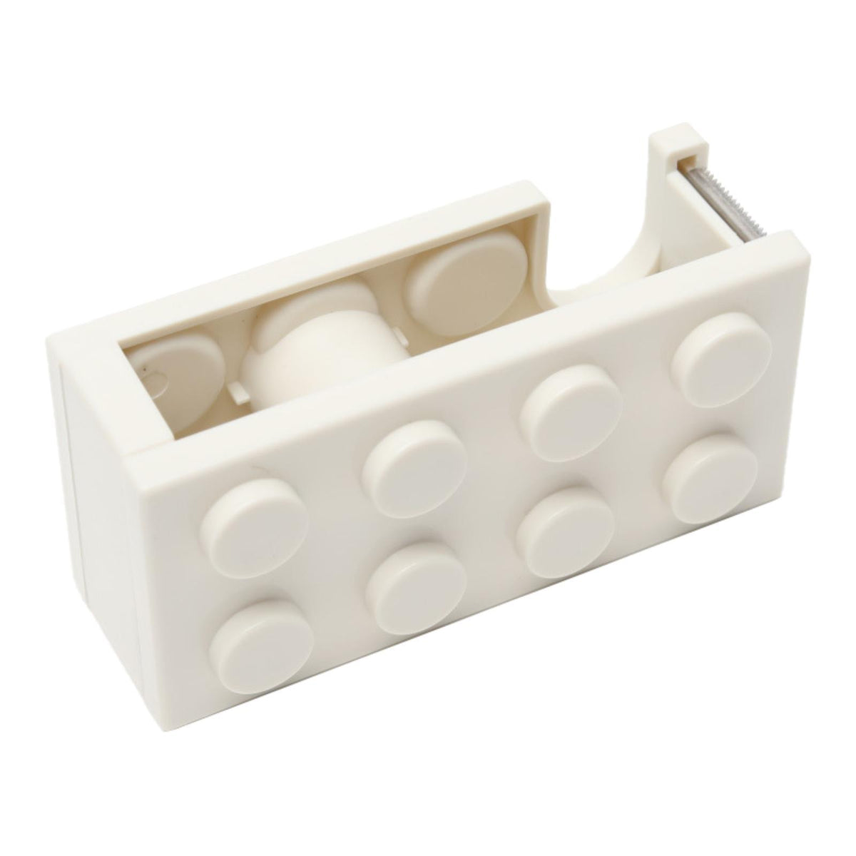 Maxbell Masking Tape Dispenser Compact Handheld Tape Cutter for Home Wrapping Office White