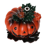 Halloween Pumpkin Fragrant Burner Sculpture for Living Room Libraries Desktop