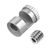 Folding Thumb Stud High Performance Professional Universal Spare Parts Silver