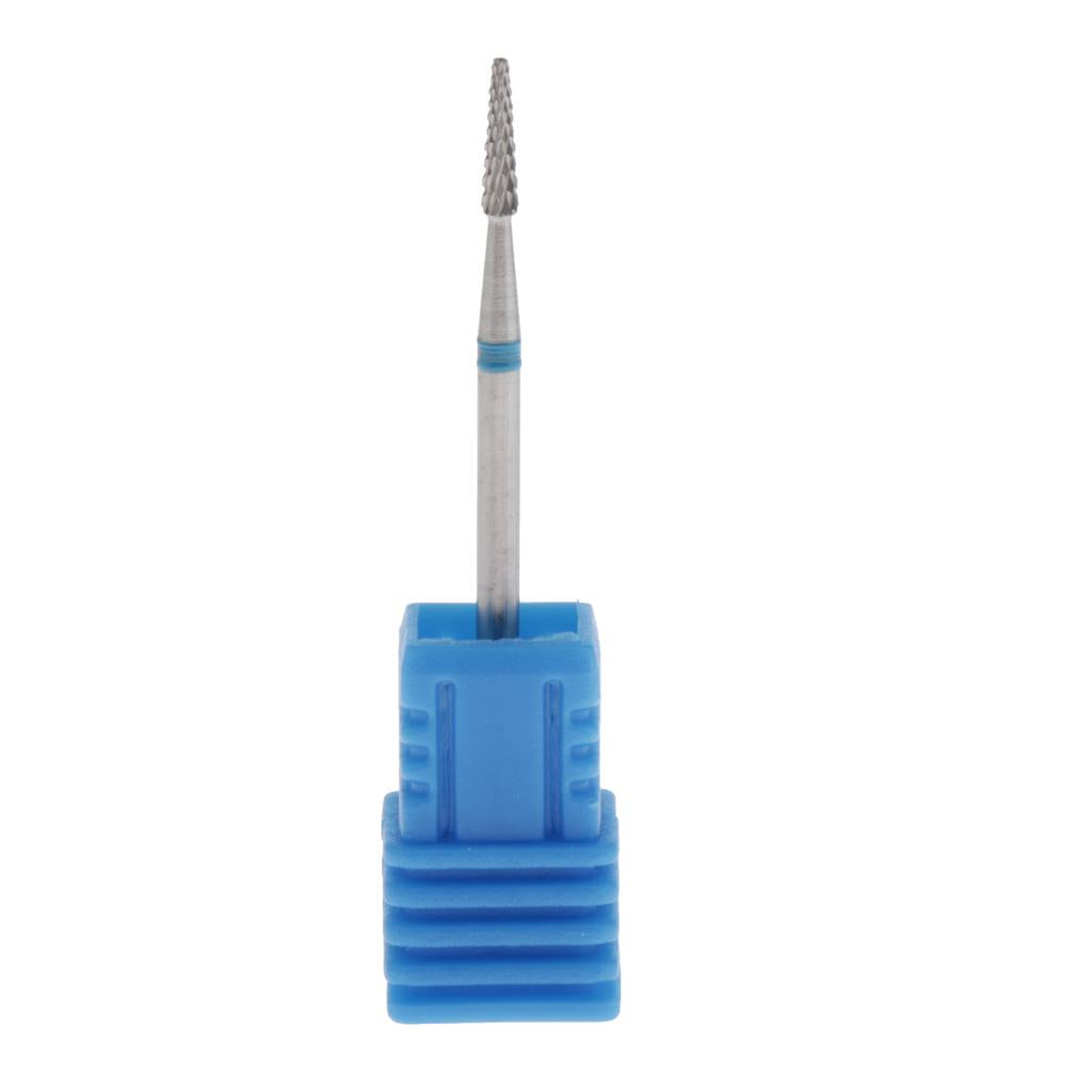 Maxbell Maxbell Tungsten Steel Nail Drill Bit Grinding Head Nail Art Gel Polish Remove 02
