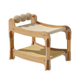 Maxbell Scratcher Bed with Play Balls Condo for Sleeping Resting for Indoor Cats