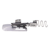 Maxbell Silver Metal CoverStitch Machine Binder, Single-Fold Binding Attachment - Aladdin Shoppers