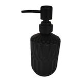 Maxbell Maxbell Soap Dispenser Portable Glass Hand Soap Dispenser for Bathroom Restroom Home Black