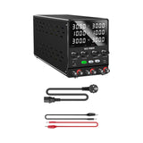 Maxbell DC Power Supply Variable 5V 2A USB Port with Power Cord with 4 Digit Display Output 30V 10A