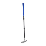 Maxbell Retractable Golf Putter Nonslip Grip Training Golf Club for Yard Office Black Blue