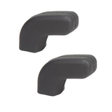 Maxbell 2x Front Tow Hooks Covers Easy Installation Hitch Covers for Jeep 07-23 Black