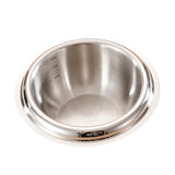 Maxbell Stainless Steel Mixing Bowl Portable Soup Bowl for Kitchen Restaurant Baking Only Bowl