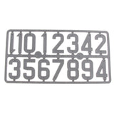 Maxbell 3xNumber Mark For Beekeeper Bee Hive Accessories Beekeeping Tools Grey