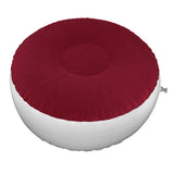 Maxbell Maxbell Portable Air Inflatable Stool Ottoman Chair for Fishing Bedroom Red