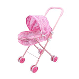 Doll Mini Pram Learning Activities Mini Pushchair for Infant Baby Boys Girls