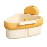 Maxbell Sink Strainer Basket Versatile Corner Kitchen Food Catcher Easy Installation Orange