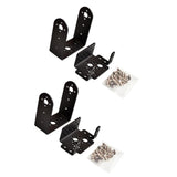 Maxbell Servo Mount Bracket with Screw High Performance Replace Parts Aluminum Alloy
