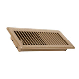RV Floor Register 10 x 4" Air Vent Cover Cover for Indoor Floor Ceiling Brown