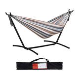 Maxbell Hammock Stand 6 Adjustable Holes 8.5ft Hammock Frame for Porch Outside Patio With coffee hammock