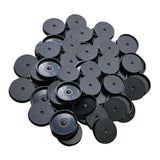 Maxbell Gaming Miniatures Bases 25mm Dolls Accessories Plastic Figure Display Stands 100pcs