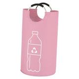 Maxbell Portable 82L Large Folding Laundry Basket for Baby Toys Waterproof Versatile Pink