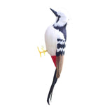 Simulation Woodpecker Model Decor Cute Animal Statue for Backyard Home Patio