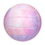 Maxbell Beach Volleyball Official Size 5 PVC Volley Ball for Competition Match Young Pink and Purple