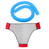 Maxbell Swimming Noodle Floating Pool Chair Net Beach Pool Swim Seat Water Toys Red