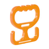 Maxbell Grocery Bag Carrier Handle Sturdy Comfortable Grip for Tanks Carry Bags Home Orange