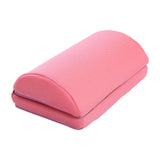 Maxbell Sponge Bolster Pillow Gift Leg Pillow for Bed Sleep Office Work Pink