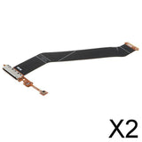 Maxbell 2xUSB Charging Port Connector Flex Cable For Samsung Note 10.1 N8000