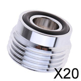 20x1pcs Scuba Diving DIN to Yoke Insert Tank Valve Adaptor Cylinder Convertor