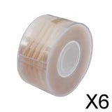Maxbell 6x300 Pairs Adhesive Invisible Lace Double Eyelid Tape Stickers -Medium