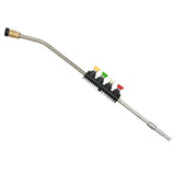 60cm Long Pressure Washer Colorful Wash Nozzle Angled Lance Extension 1/4Inch - Aladdin Shoppers