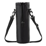 Maxbell Insulated Water Bottle Carrier Bag Cooler Bag Travel Carry Bag Thermal Pouch Black