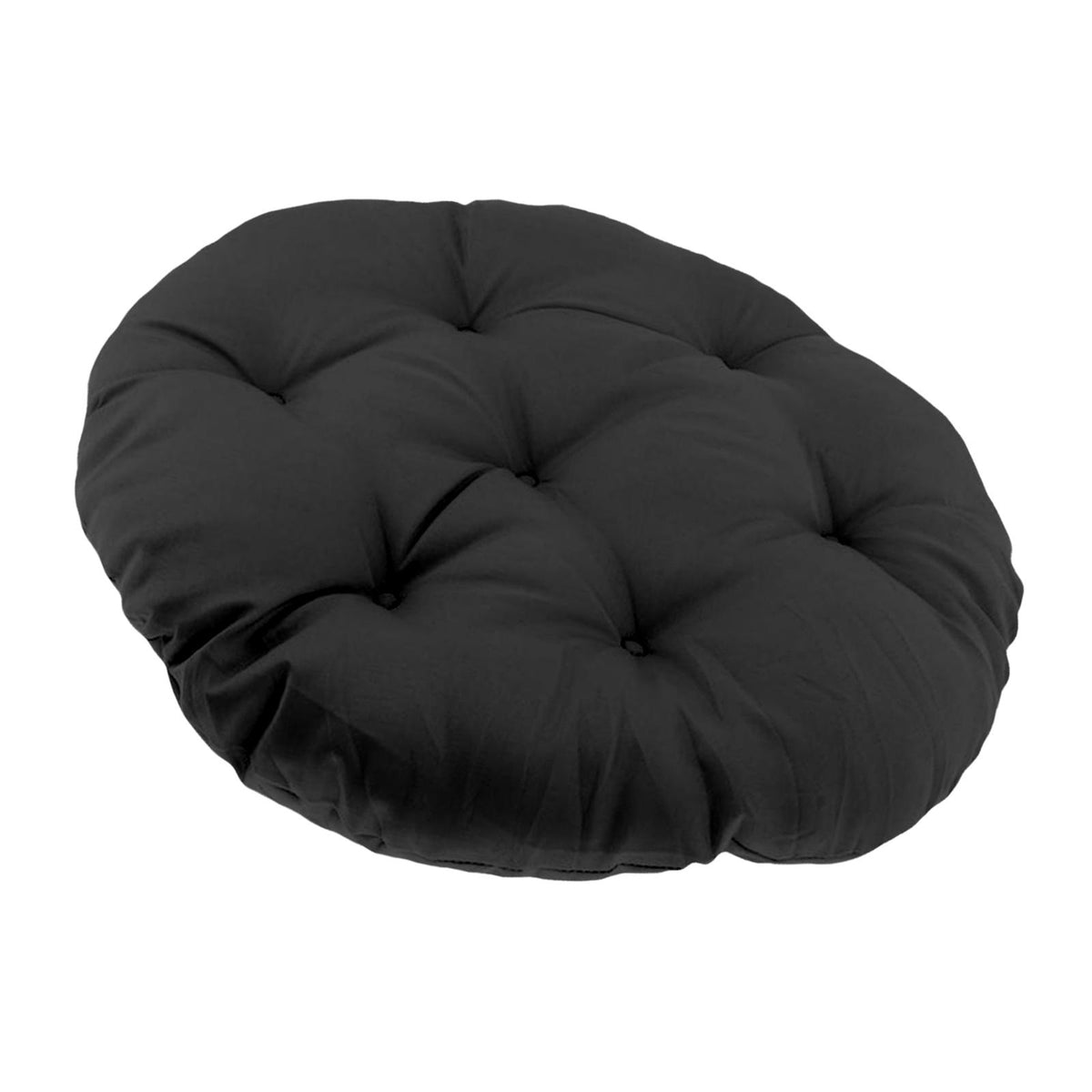 Maxbell Hanging Egg Chair Cushion Comfortable Replacement for Indoor Balcony Outdoor Black