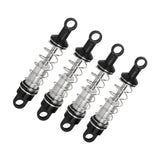 Maxbell 4x Oil Shock Absorbers for RC Car Upgrade Parts Dampers for MN98V2 MN168 D90 Black