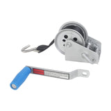 Maxbell Hand Winch Comfortable Handle Sturdy Manual Winch for UTV Boat Trailers 158x158x118mm 4m