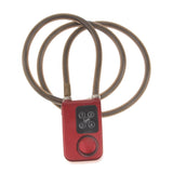 Maxbell Pro Password Alarm Anti-Theft Security Lock Chain Bicycle Guard 120cm Red - Aladdin Shoppers