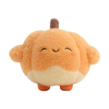 Maxbell Plush Keychain Vegetable Family Car Key Chain for Purse Backpack Accessories pumpkin